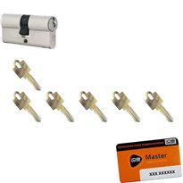 Wkładka do drzwi atest 40/80 Lob + 6 kluczy