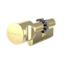 Wkładka bębenkowa z gałką i zębatką Gerda Velar 40G/30 System Master Key