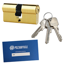 Wkładka bębenkowa dwustronna LOB ARES 50/55 system jednego klucza