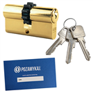 Wkładka bębenkowa z zębatką LOB ARES 30/80 system jednego klucza