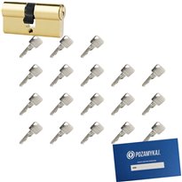 Wkładka bębenkowa 30/45 LOB ARES + 18 kluczy