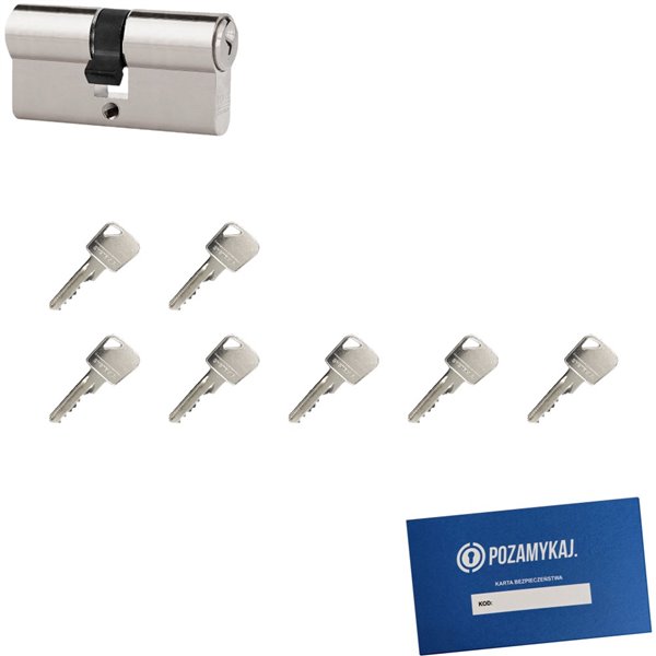 Wkładka bębenkowa 50/70 LOB ARES + 7 kluczy