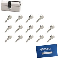 Wkładka bębenkowa 60/60 LOB ARES + 14 kluczy