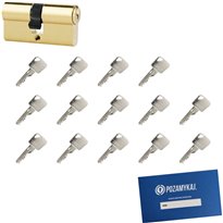 Wkładka bębenkowa 50/65 LOB ARES + 14 kluczy